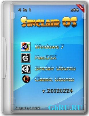 SinclairOS Linux Build v.20120224 [x86] (1xDVD)