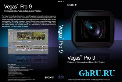 Sony Vegas Pro 9.0e Build 1147 x64 (2012, Multi+Rus) + Crack