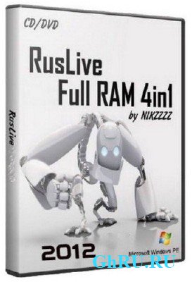 RusLiveFull DVD by NIKZZZZ Mod + Hiren'sBootCD 15.1 Mod [Rus by lexapass]+USB (10.07.2012)