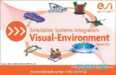 ESI Visual Environment v.8.0 for Windows x86+x64 [2012, ENG+FRA] + Crack