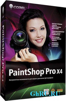Corel PaintShop Pro X4 14.1.0.5 SP1 x86 [2012, MULTILANG + RUS] + Crack