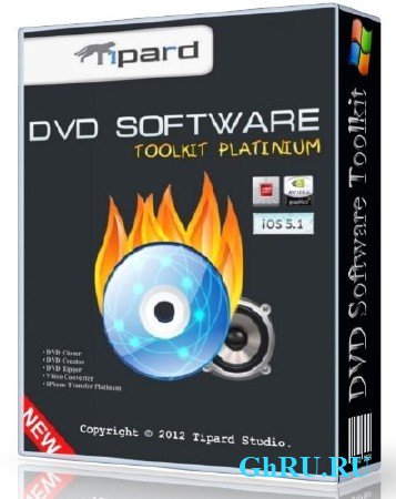 Tipard DVD Software Toolkit Platinum 6.1.52.10815 Portable