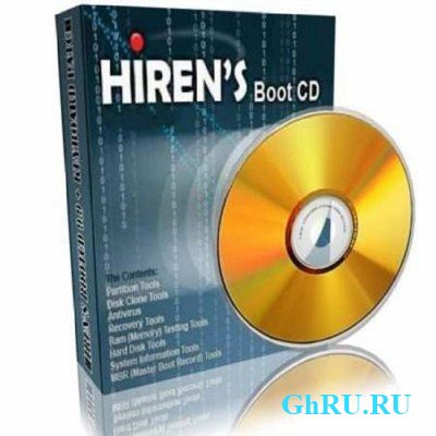 Hiren's BootCD 15.1 Standart | FullDVD| USB by Lexapass & sega010 [RUS] (Repack  10.2012)