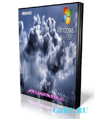 Windows 7 Ultimate () AERO GLASS3 DM Icon v.2.1 (10.2012) () (2xDVD: x86+x64)