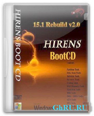 Hiren's Boot CD 15.1 Rebuild by DLC v.2.0 [01.11.2012]