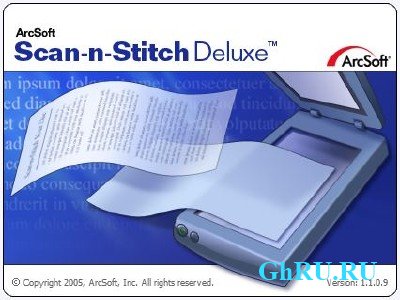 ArcSoft Scan-n-Stitch Deluxe 1.1.0.9 Retail