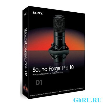 Sony - Sound Forge Pro ( 10.0e Build, 5072013, RUS/ ENG )
