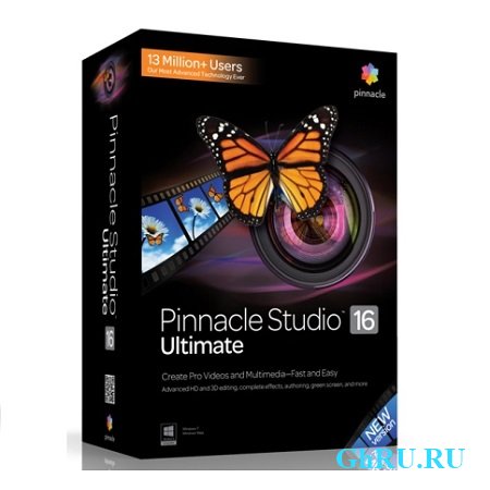 Pinnacle Studio 16 Ultimate ( v.16.1.0.115, MULTi / Rus )