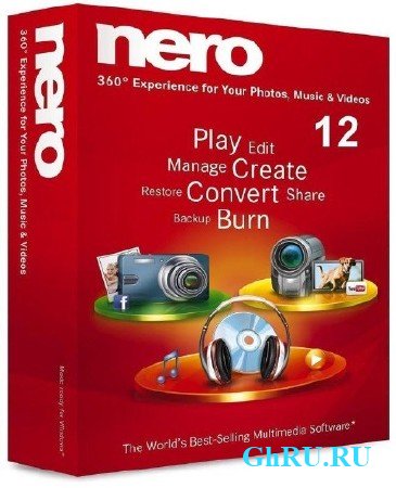 Nero Burning ROM v12.5.5001 2012 Rus Portable
