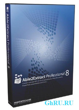 Able2Extract Professional 8.0.30 Portable