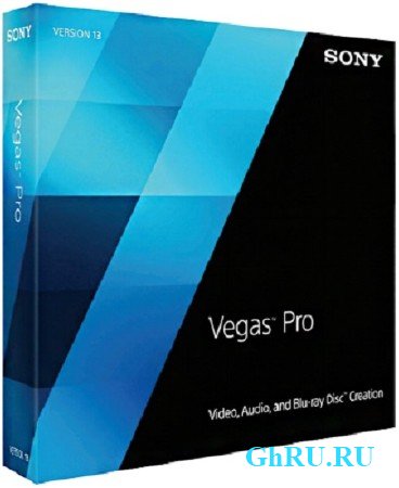 Sony Vegas Pro ( v.13.0 Build 373, 2014, ENG + RU )