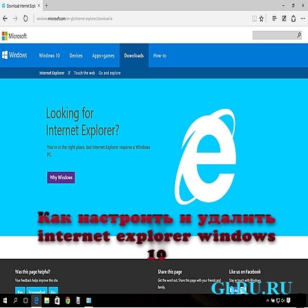     internet explorer windows 10 (2016) WEBRip